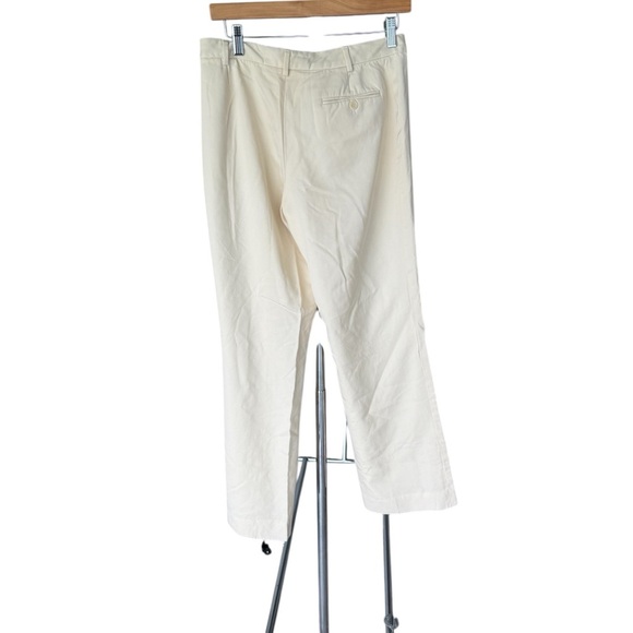 Brooks Brothers Beige Wide Leg Wool Dress Pants Size 6P - Picture 2 of 6